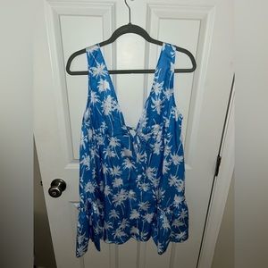 Blue Floral Sundress
